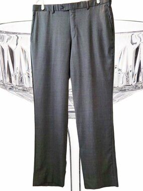 Coppley 1883 Grey Dress Pants Made in Canada Luxury Men's Suit